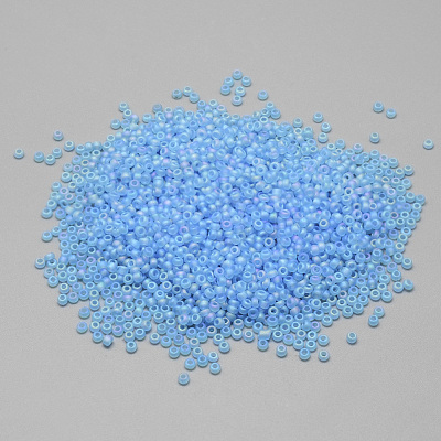 12/0 Grade A Round Glass Seed Beads SEED-Q010-M546-1