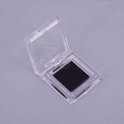Mini Plastic Empty Eyeshadow Power Containers Tins MRMJ-WH0063-02-1