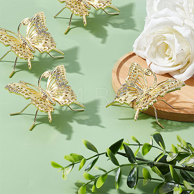 4Pcs Alloy Display Decoration DJEW-FG0001-45-1