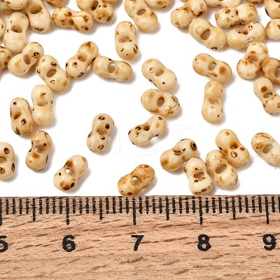 Opaque Glass Beads GL-CBA31A4-02J-1