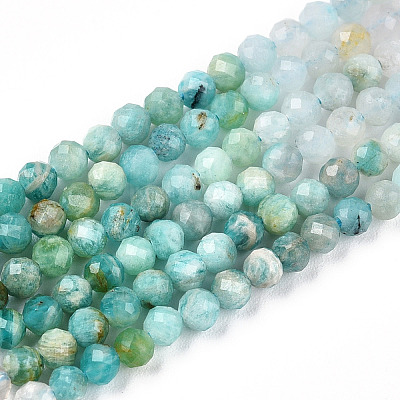 Natural & Synthetic Mixed Gemstone Beads Strands G-D080-A01-02-12-1