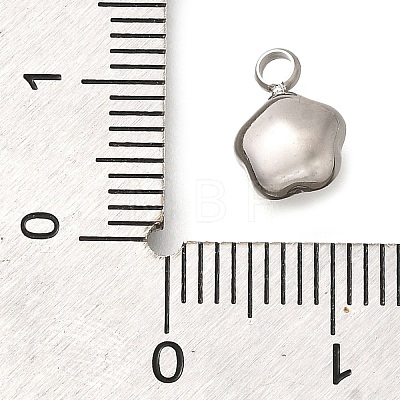 304 Stainless Steel Pendants STAS-Q346-02P-05-1