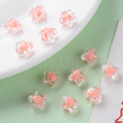 Transparent Acrylic Beads TACR-S152-01A-SS2109-1