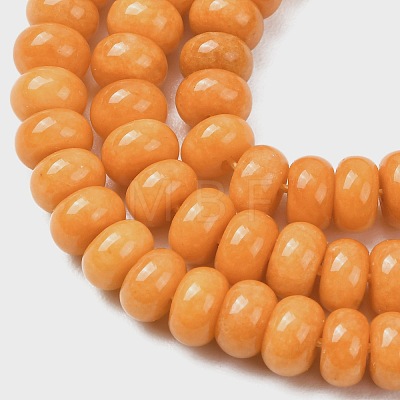 Natural Malaysia Jade Beads Strands G-B165-G01-5x8mm-11-1