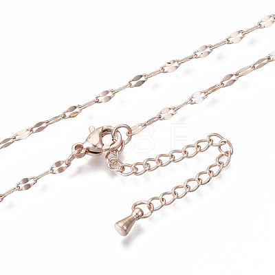 Brass Dapped Chains Chain Necklace Making MAK-N031-001-NF-1