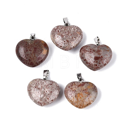 Natural Gemstone Pendants G-N362-05P-10-1