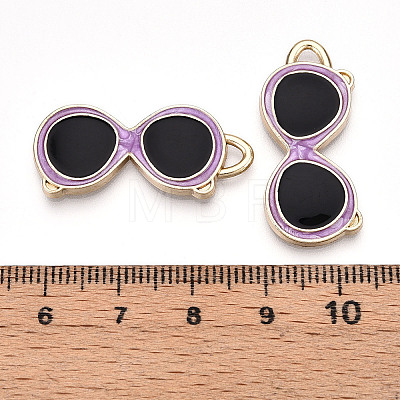 Alloy Enamel Pendants ENAM-T022-19E-1