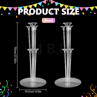 Plastic Balloon Clips Holders DIY-WR0005-65A-1