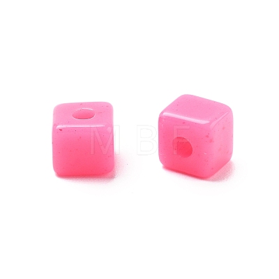 Transparent Acrylic Beads OACR-H044-04A-08-1