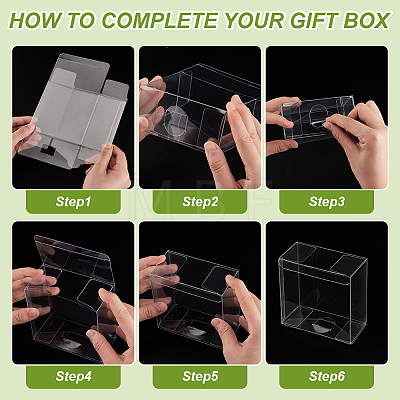 Transparent PVC Box LS-CON-WH0084-97A-1
