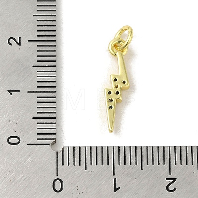 Brass Micro Pave Cubic Zirconia Pendants KK-M283-29A-01-1