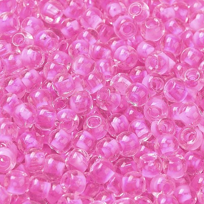 Transparent Glass Round Seed Beads SEED-B001-05A-26-1