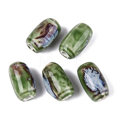 Vintage Handmade Porcelain Beads PORC-N013-12-12-1