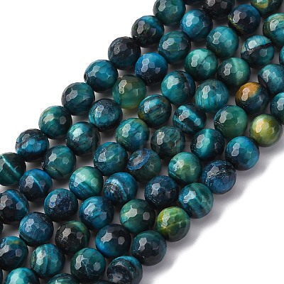 Natural Tiger Eye Beads Strands G-M445-A01-02-1