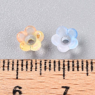 Frosted Transparent Acrylic Beads LS-X-OACR-N137-72F-1