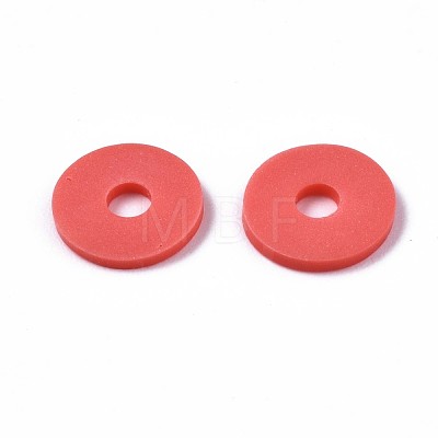 Handmade Polymer Clay Beads CLAY-R067-8.0mm-B14-1