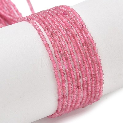 Natural Pink Tourmaline Beads Strands G-P457-A01-14H-1