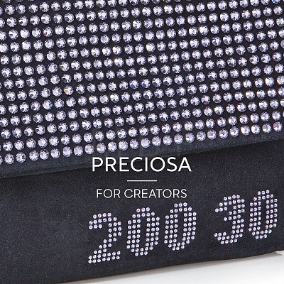 Preciosa® MAXIMA Crystal No Hotfix Flatback Stones Y-PRC-NSS16-00530-1