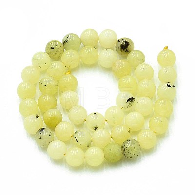 Natural Quartz Beads Strands G-N355-8mm-53-1