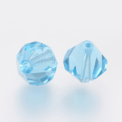 Imitation Austrian Crystal Beads SWAR-F022-8x8mm-243-1
