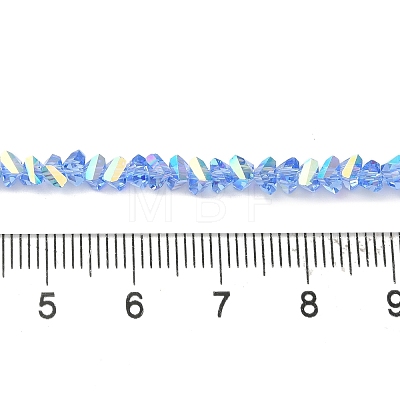 Transparent Glass Beads Strands EGLA-P061-04A-AB01-1