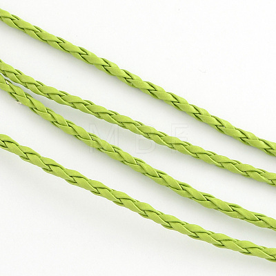 Braided Imitation Leather Cords LC-S005-013-1