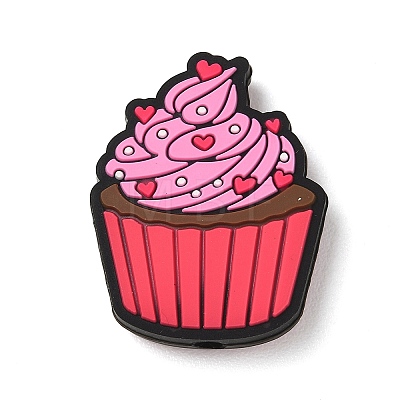 Valentine's Day Silicone Beads SL-CBACE28-04E-1