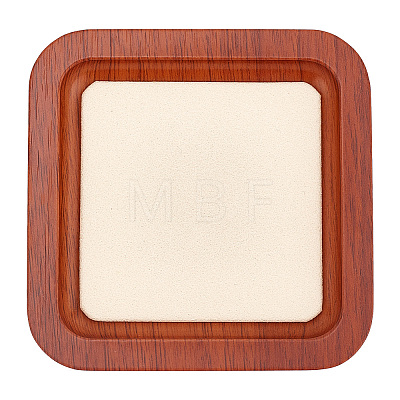 Square Wood Jewelry Plate AJEW-WH0401-71A-1