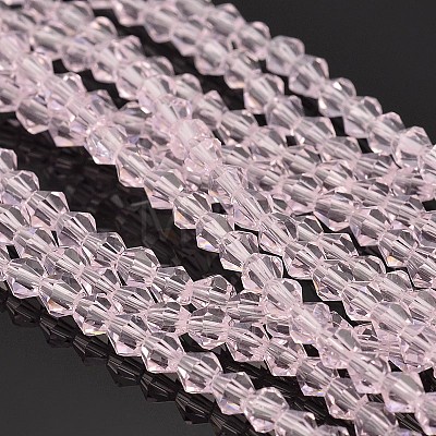 Bicone Glass Beads Strands LS-EGLA-P016-4mm-13-1