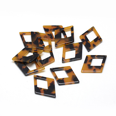 Cellulose Acetate(Resin) Pendants KY-S112-A301-1