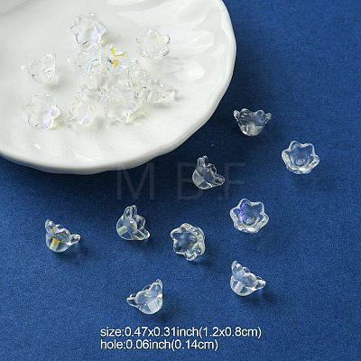 Glass Beads GLAA-YW0003-37H-1