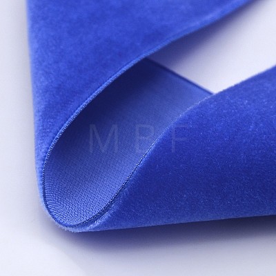 Polyester Velvet Ribbon for Gift Packing and Festival Decoration SRIB-M001-50mm-352-1