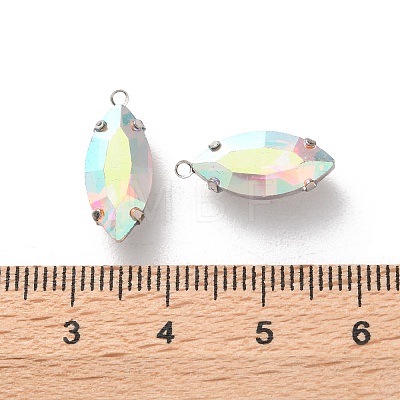 Rhinestone Pendants RGLA-P038-01P-03-1