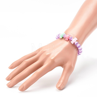 Stretch Kids Bracelets BJEW-JB06309-1