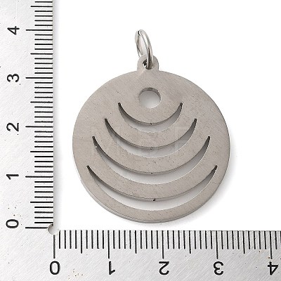 Non-Tarnish 304 Stainless Steel Pendants STAS-C086-05C-P-1