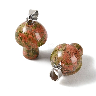 Natural & Synthetic Mixed Stone Pendants GG-CBAA0EE-05P-1