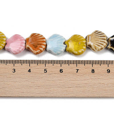 Handmade Porcelain Beads Strands PORC-Q002-01A-11-1