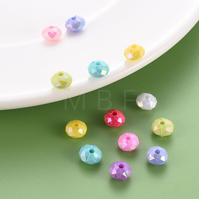 Opaque Acrylic Beads MACR-Q239-018-1