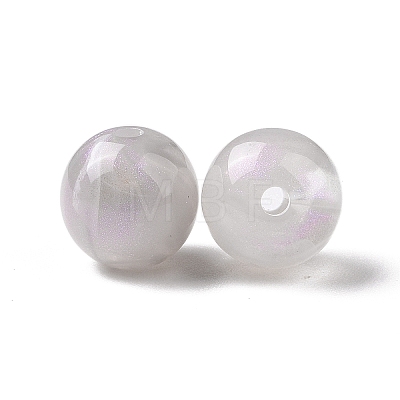 Opaque Acrylic Beads OACR-E014-19B-04-1