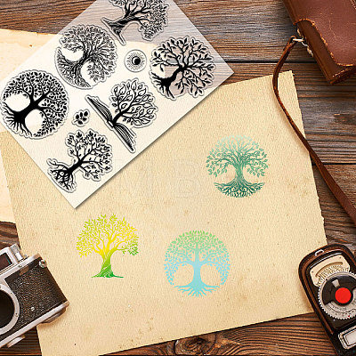 Custom PVC Plastic Clear Stamps DIY-WH0439-0418-1