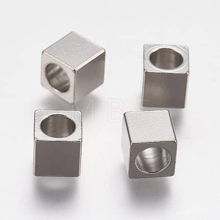 Tarnish Resistant 201 Stainless Steel European Beads STAS-F195-106P-1
