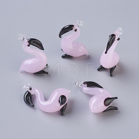 Handmade Lampwork Pendants LAMP-L075-080-1