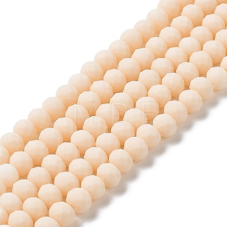 Glass Beads Strands EGLA-A034-P6mm-MD05-1