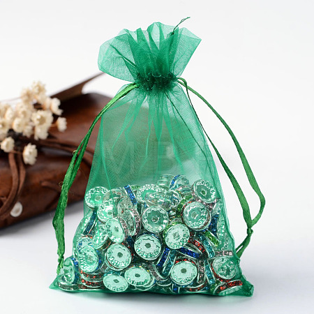 Organza Gift Bags with Drawstring OP-R016-10x15cm-09-1