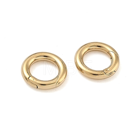 304 Stainless Steel Spring Gate Rings STAS-L022-579G-1