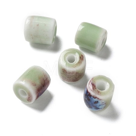 Handmade Porcelain Beads X1-PORC-L080-I20-1
