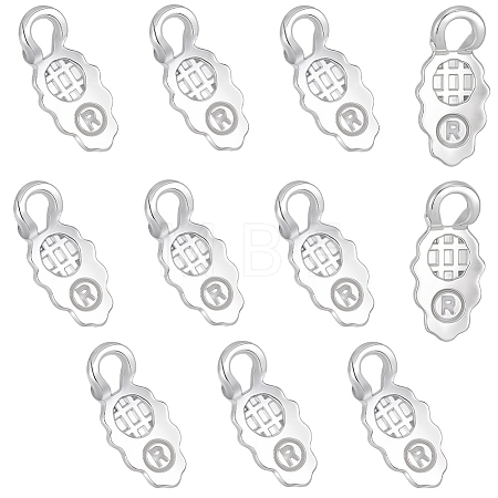10Pcs Alloy Pinch Bails FIND-BBC0005-20-1