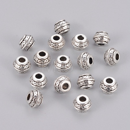 Tibetan Style Alloy Spacer Beads LF0586Y-NF-1