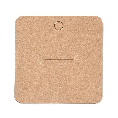 Blank Kraft Paper Finger Rings Display Cards X-CDIS-G005-02-1