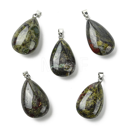 Natural Dragon Blood Pendants GG-K002-09V-1